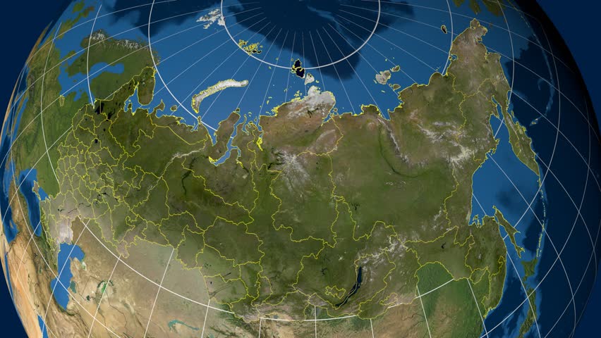 Map Of Atyrau Region From Satellite