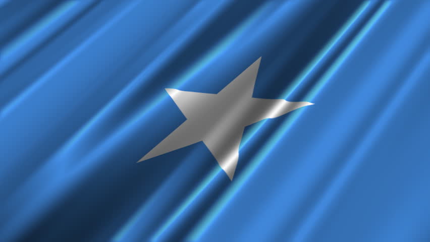 Somalia Flag Loop Stock Footage Video 1370710 - Shutterstock