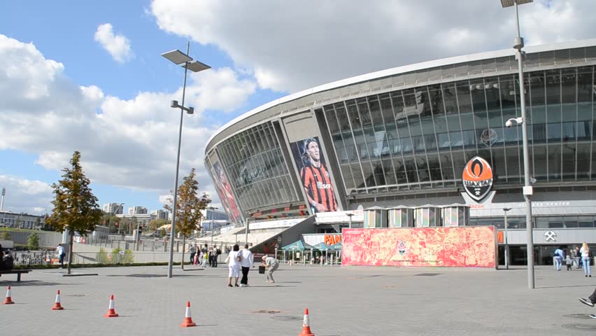 DONBASS-ARENA, DONETSK, UKRAINE - SEPT 25: Shakhtar Donetsk's New