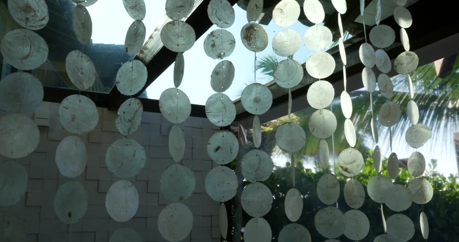 Japanese Wind Chime Stock Footage Video Shutterstock Wind Chime Home Decor In A Tropical House
