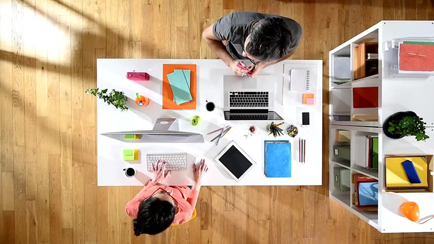 Header of advertising agency