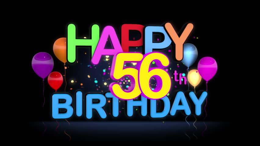 Image result for happy 56th birthday images
