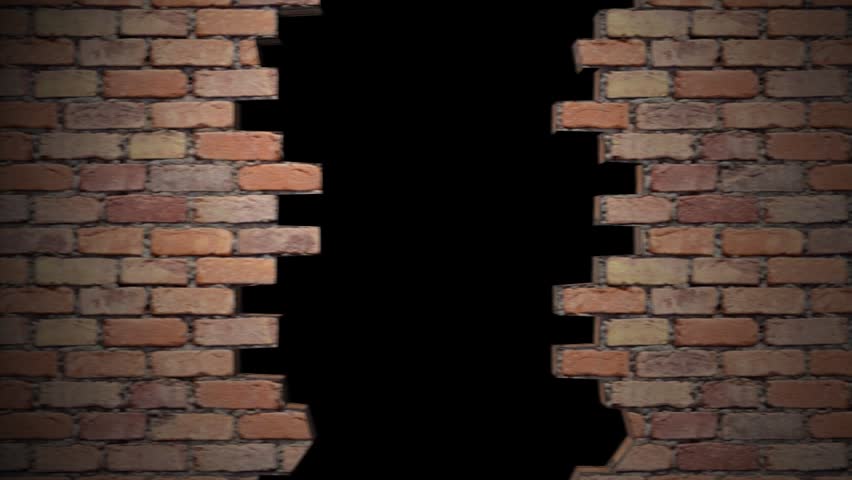 Animation Of Grungy Brick Texture Background Loop Stock Footage Video