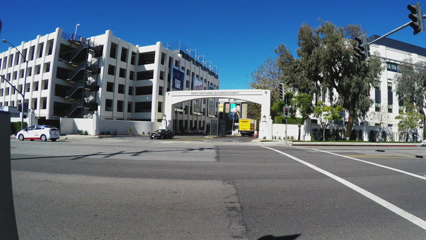 CULVER CITY, CA/USA - NOVEMBER 29, 2014: Sony Pictures Studios Entrance