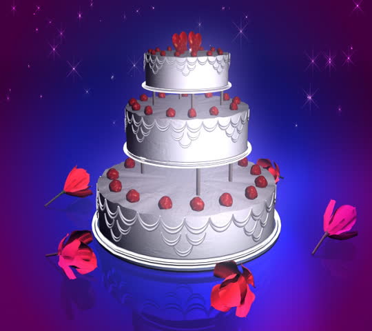 Animated Rotating Wedding Cake Stock Footage Video 1902931 - Shutterstock