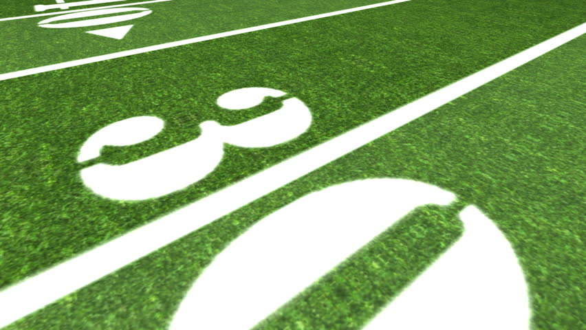 American Football Field Tactics Animation. Stock Footage Video 1406017