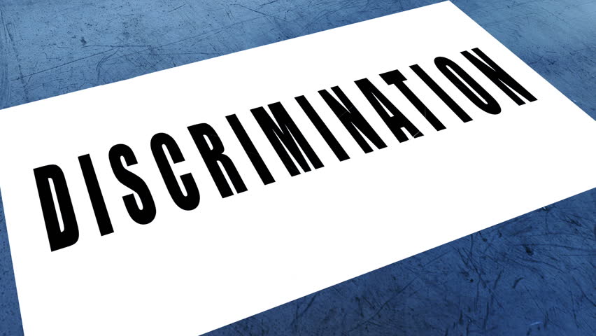 Header of discrimination