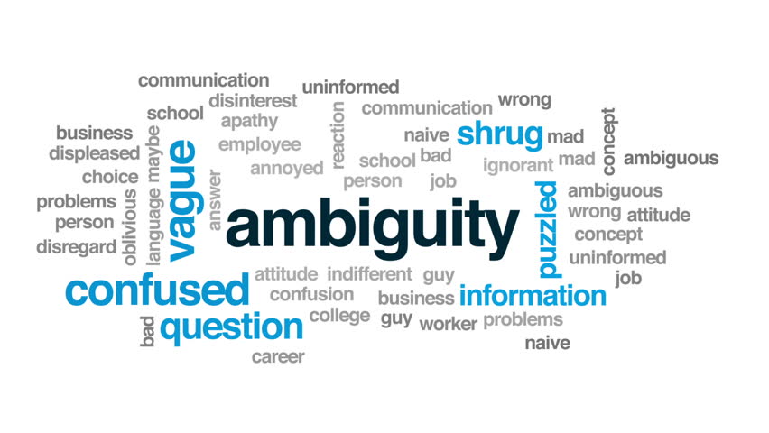 Header of ambiguity
