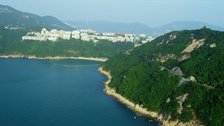 Aerial View Chung Hom Kok Park, Cheshire Home, Chung Hom Kok, Hong Kong