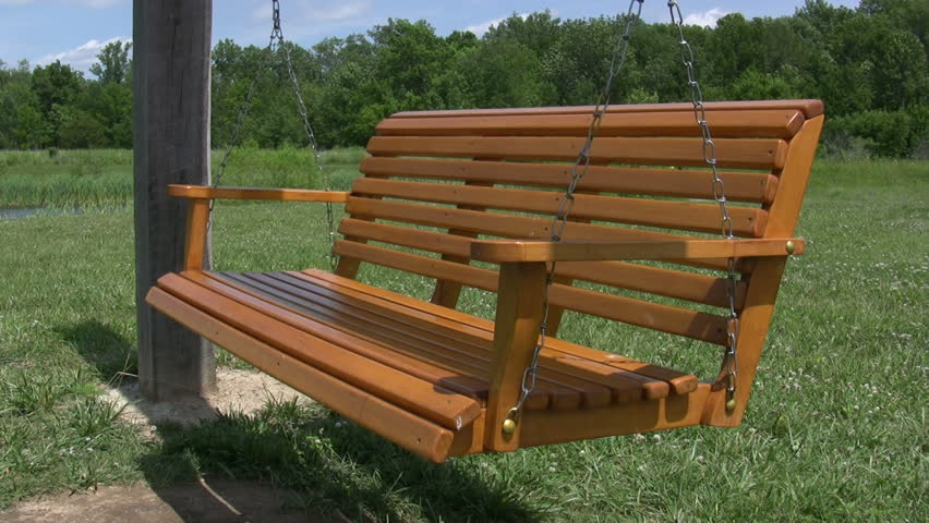 hanging a bench swing