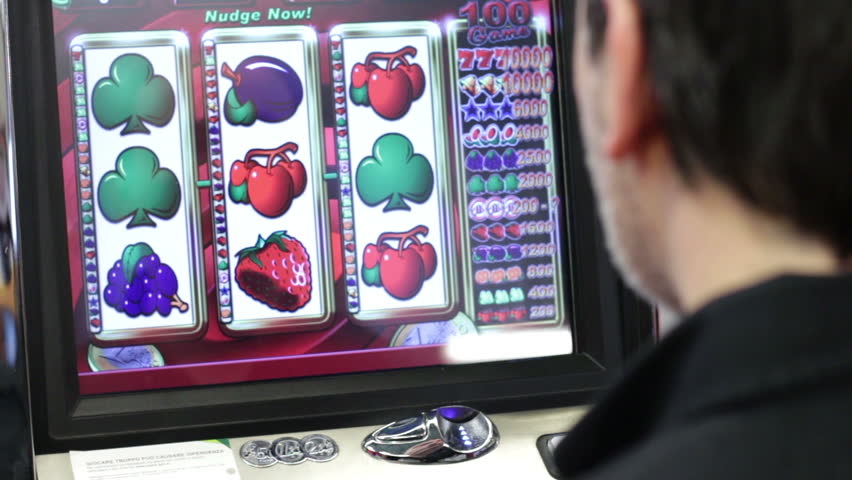Slot machine stock footage