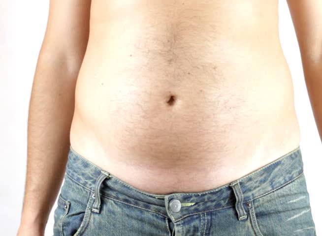 A Big Belly Male Stock Footage Video 5901194 - Shutterstock