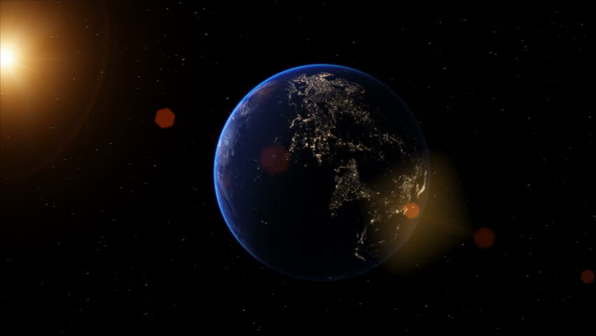 Map Of The World Zoom In And Out Realistic Realistic Earth globe zoom and dock on South America 4K - 4K stock video clip