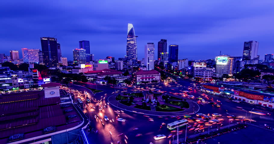 Ho Chi Minh City,Vietnam-April 10, 2014:The Historic Spot ...