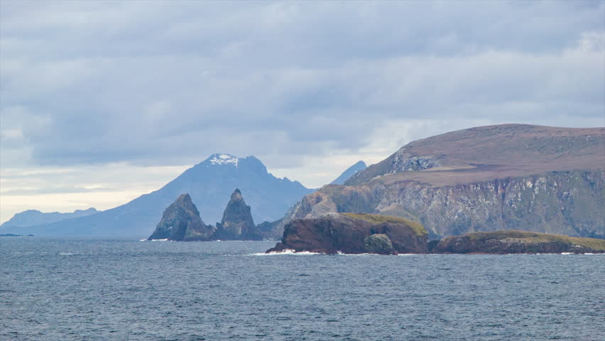 Lighthouse At Cape Horn Southernmost Tip Of South America On Top Of A ...