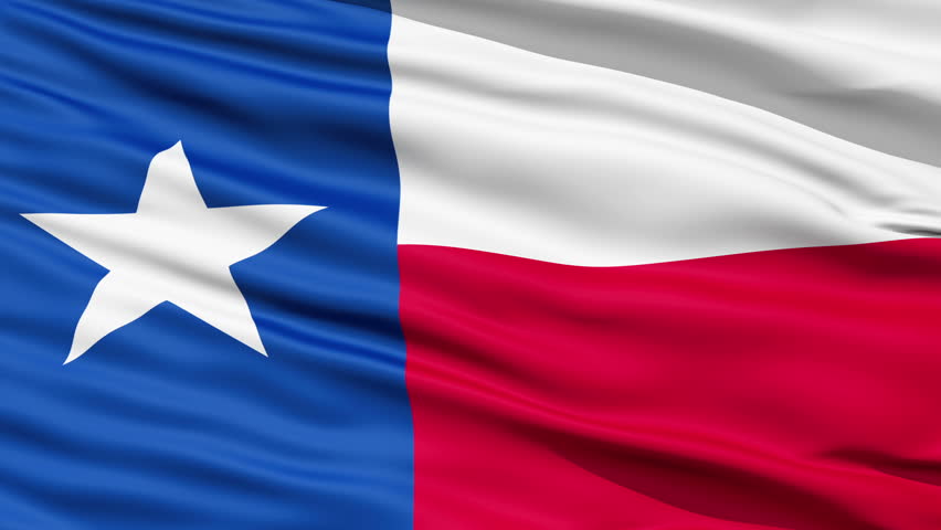 The Official State Waving Flag Of Texas, Called The Lone Star Flag ...