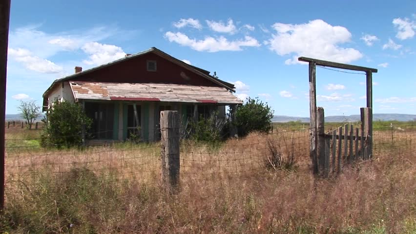 MS Of An Old Texas Ranch House Stock Footage Video 1573732 - Shutterstock