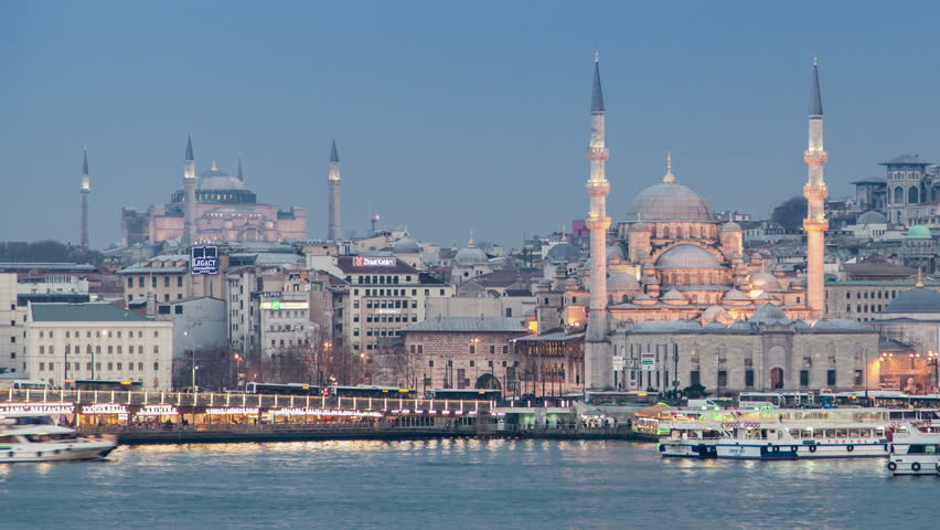 Eminonu Harbor, Istanbul, Turkey Stock Footage Video 1318888 - Shutterstock