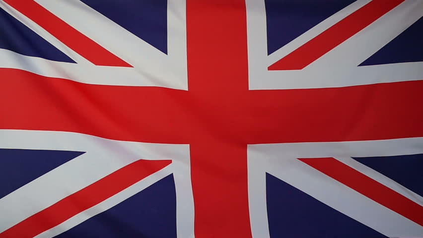 British Flag Waving In The Wind. Stock Footage Video 1133542 - Shutterstock