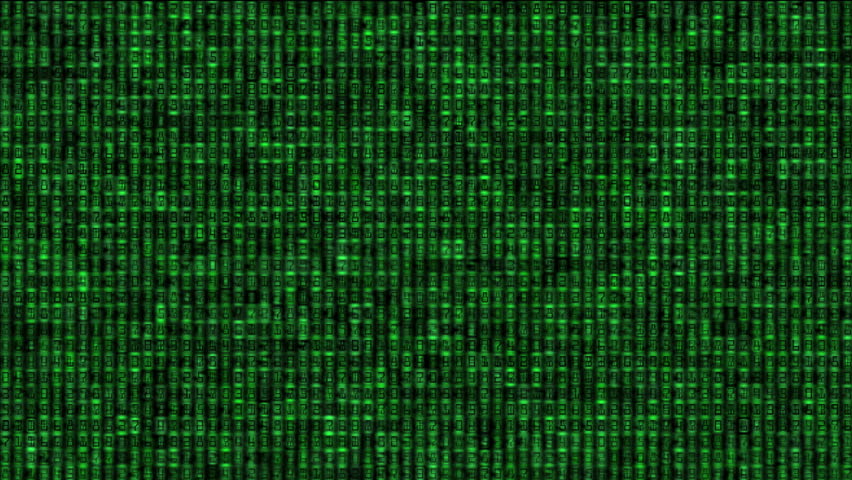 The Matrix, Binary Code, 4K Animation Stock Footage Video 13379786 ...