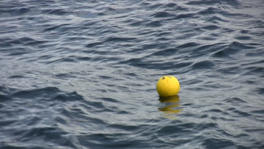 A Lost Soccer Ball, Floats On A Churning River After A Rainstorm Stock ...