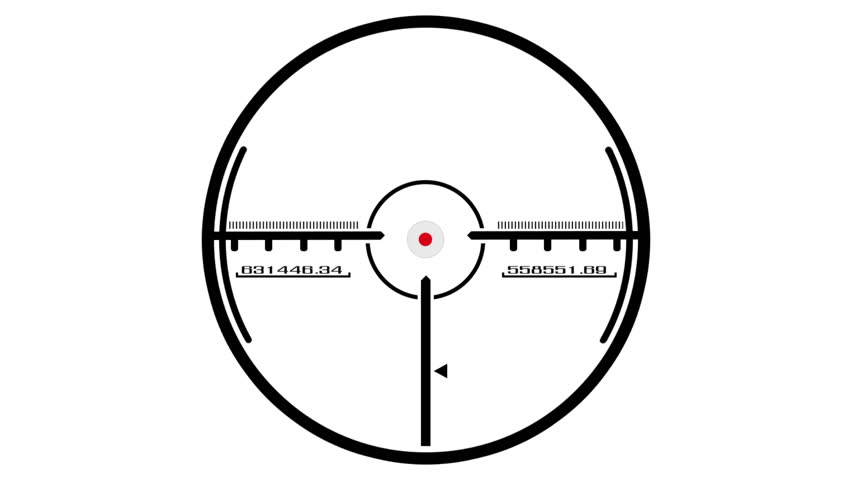Рисунок прицела снайпера