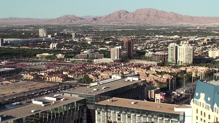 Outskirts Of Las Vegas. Bird's-eye View. Stock Footage Video 2504744 ...