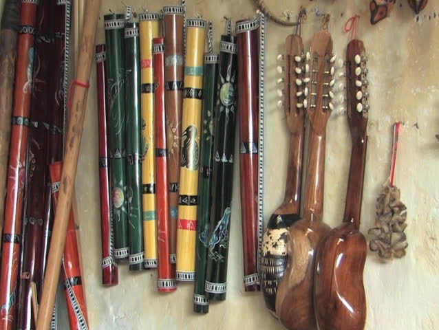 Musical Instruments In Ecuador Stock Footage Video 301528 - Shutterstock