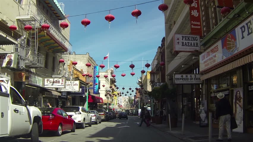 SAN FRANCISCO CALIFORNIA MAR 2013: Oldest Chinatown In North America ...