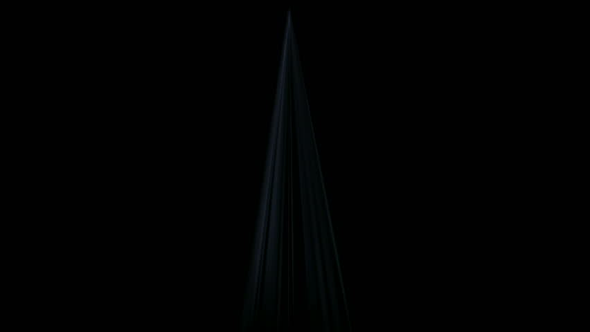 FX Light, Steady Stream Of Gravel Falling Against Black Background. A ...
