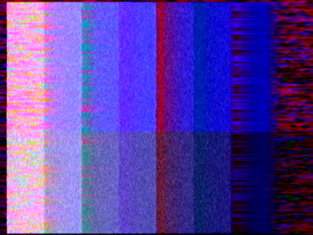 NTSC - TV Test. Color Bars Crash With Audio Stock Footage Video 548485 ...