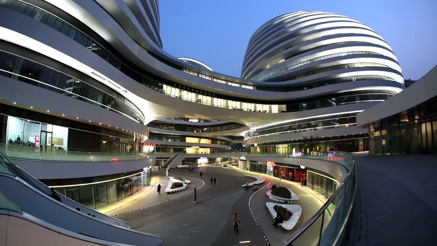 Galaxy Soho Shopping Mall Beijing China New Office And Retail ...