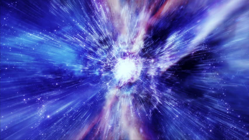 4K - Traveling Through A Wormhole In Deep Space (Loop). Stock Footage ...