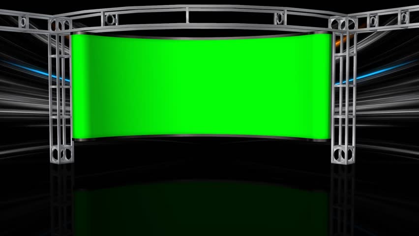 Stage Background - Green Screen Stock Footage Video 5487347 - Shutterstock