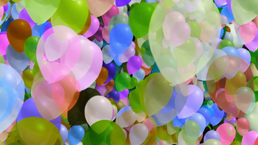 Slow Motion Balloons Flying Away Stock Footage Video 6372782 - Shutterstock