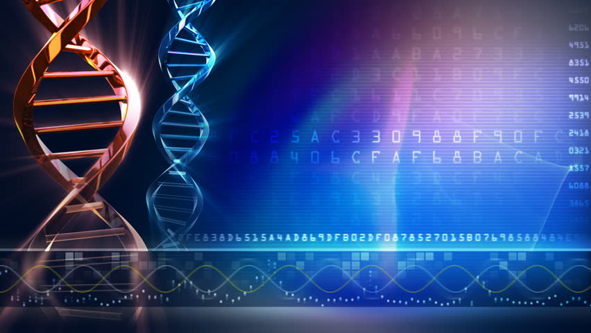 Abstract Looping DNA Background. Contains Copy Space For Your Custom ...