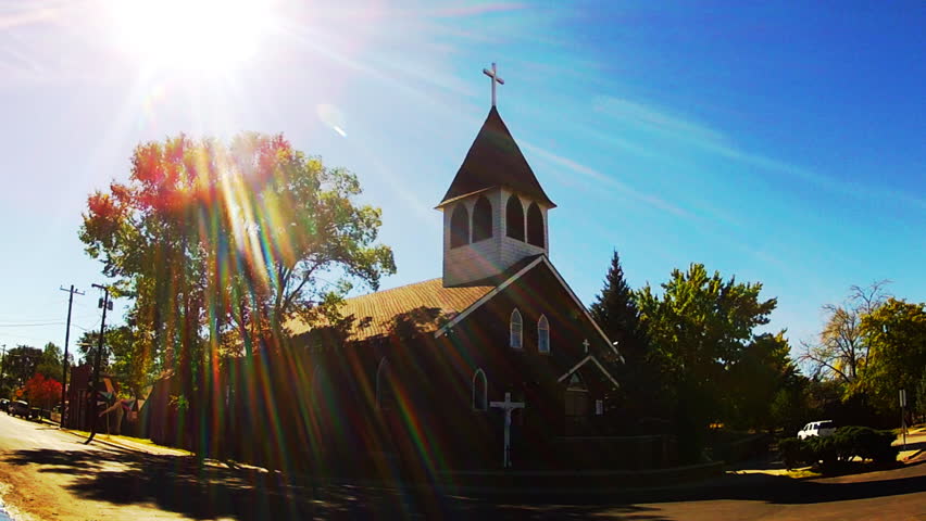 FLAGSTAFF, AZ/USA: Sept. 14, 2014- A Small Old Fashioned Historical ...