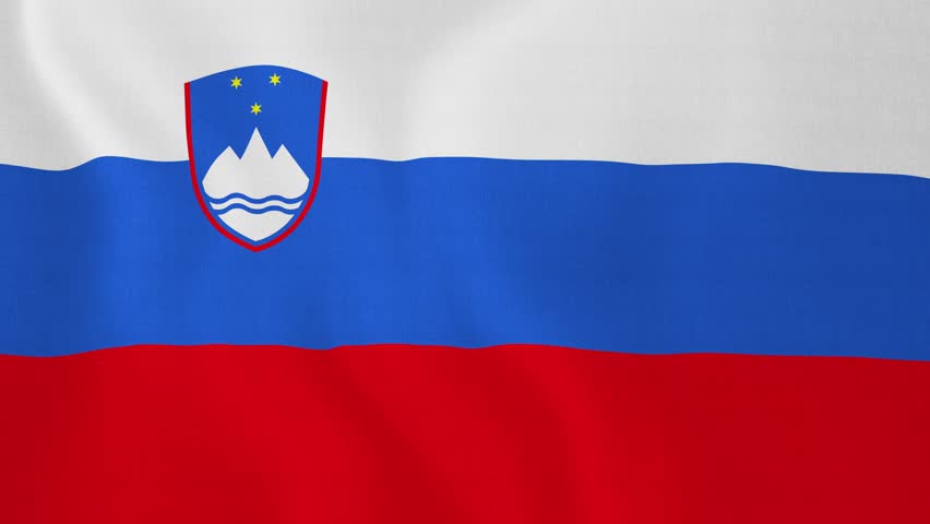 Slovenia Looping Flag Waving In The Wind Stock Footage Video 897670 ...