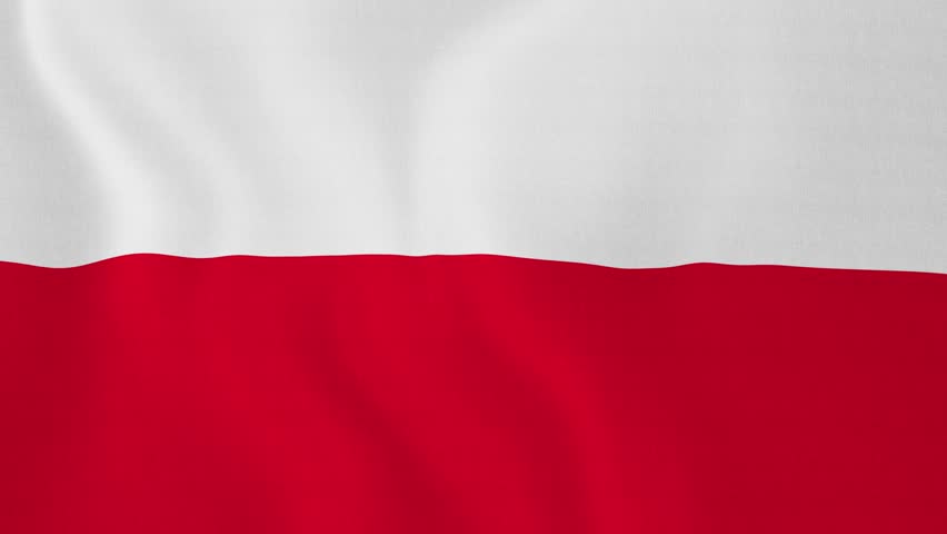 Poland - Detail Of Waving Flag Stock Footage Video 785212 - Shutterstock