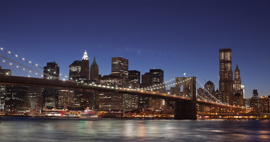 NEW YORK - Circa 2002: The American Flag And The New York City Skyline ...