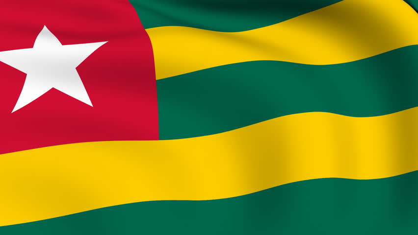 Flying Flag Of TOGO LOOPED Stock Footage Video 909325 - Shutterstock